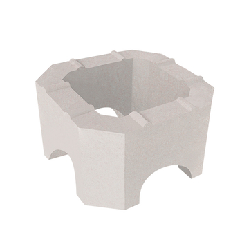 Sintered AZS brick