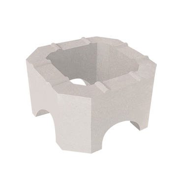 Sintered AZS brick